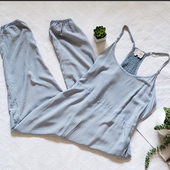 Anthropologie Pants - Anthropologie Idell Smocked Jumpsuit